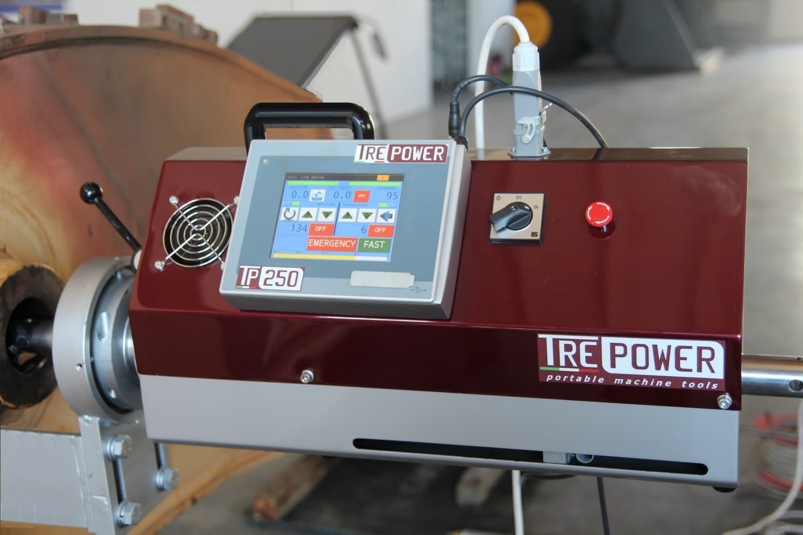 TrePower TP250 portable line boring welding facing machine